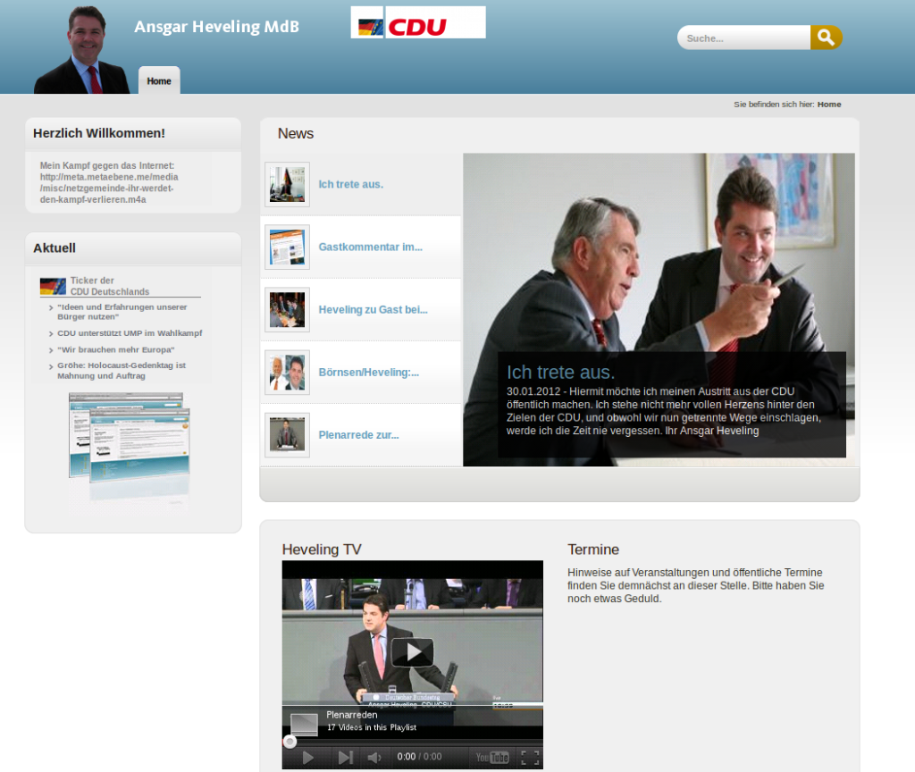 Home lol xD | Ansgar Heveling MdB 2012-01-30 16-58-57