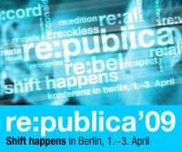 Die Konferenz über Blogs, soziale Medien und die digitale Gesellschaft re:publica’09