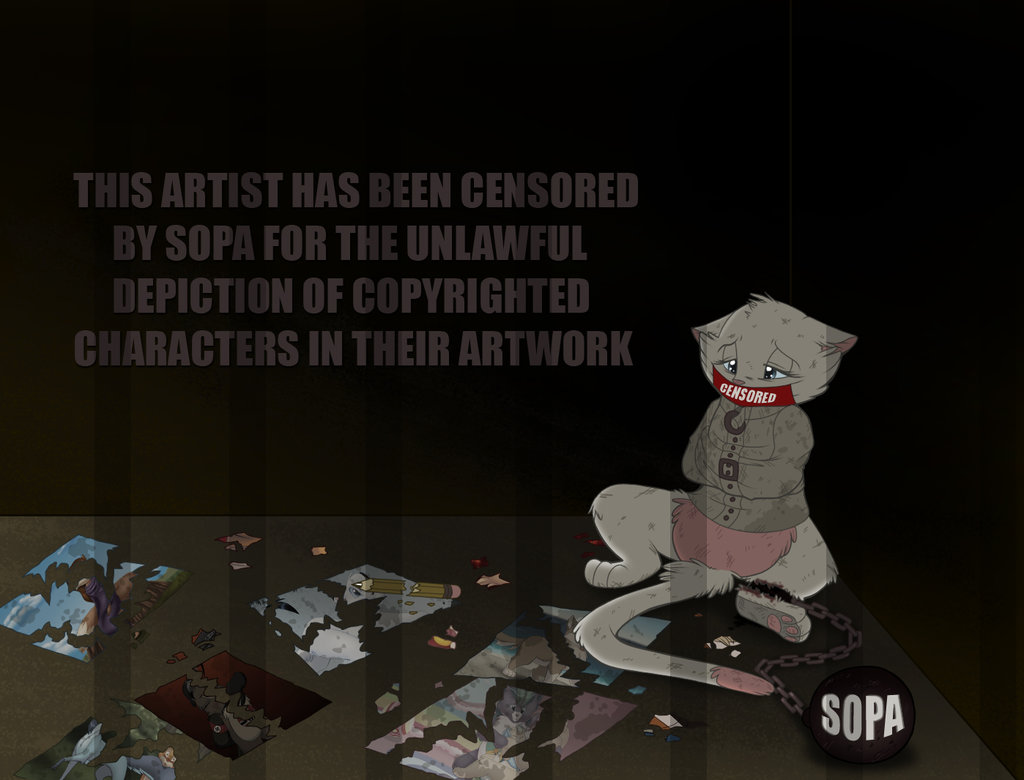 stop_sopa_or_we__re_all_fucked_by_thiscrispykat-d4jki32 by ThisCrispyKat via http://thiscrispykat.deviantart.com/#/d4jki32
