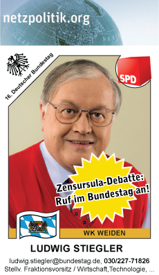 Netzpolitik.org Ruf im Bundestag an.